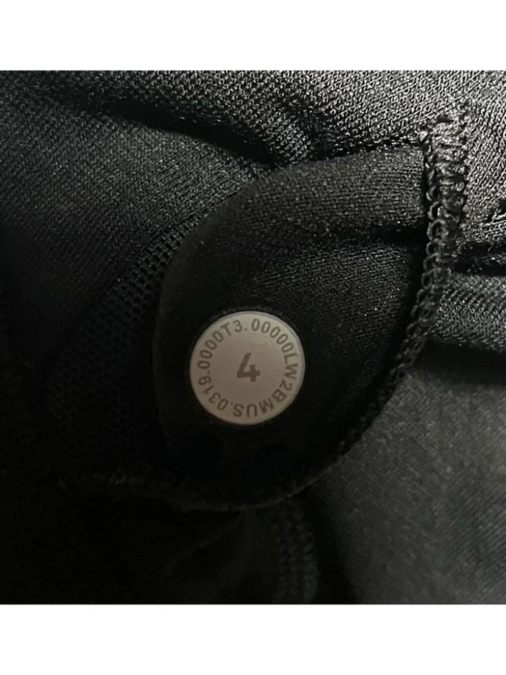 Lululemon Stronger As One-Long Line Sports Bra- Boot Camp Emboss Black - Size 4
